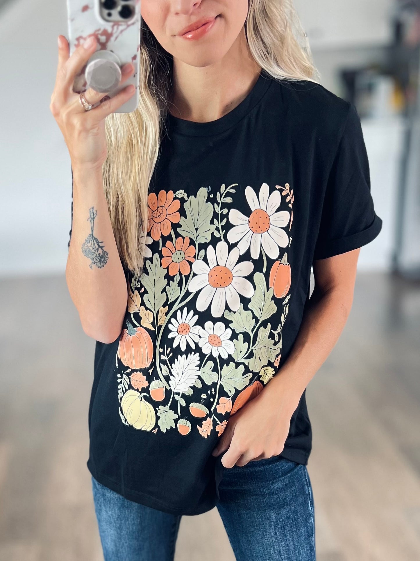 Harvest Floral Tee Preorder