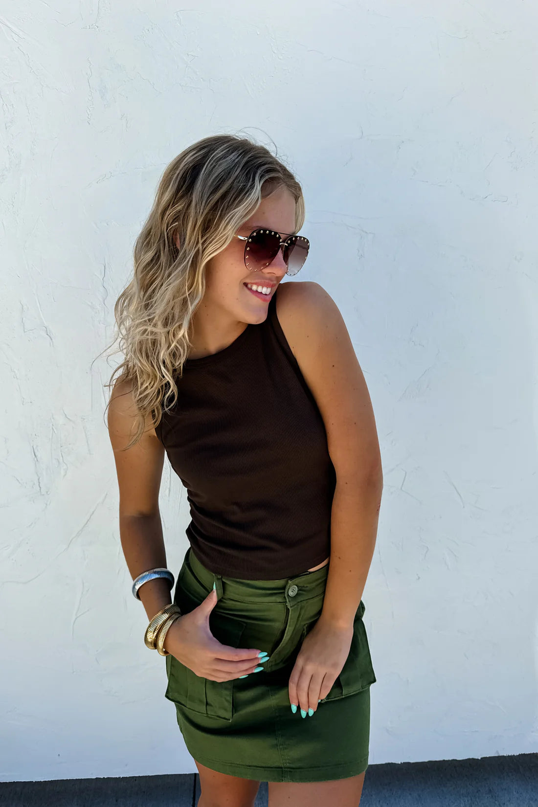 Taylor Ribbed Tank Preorder