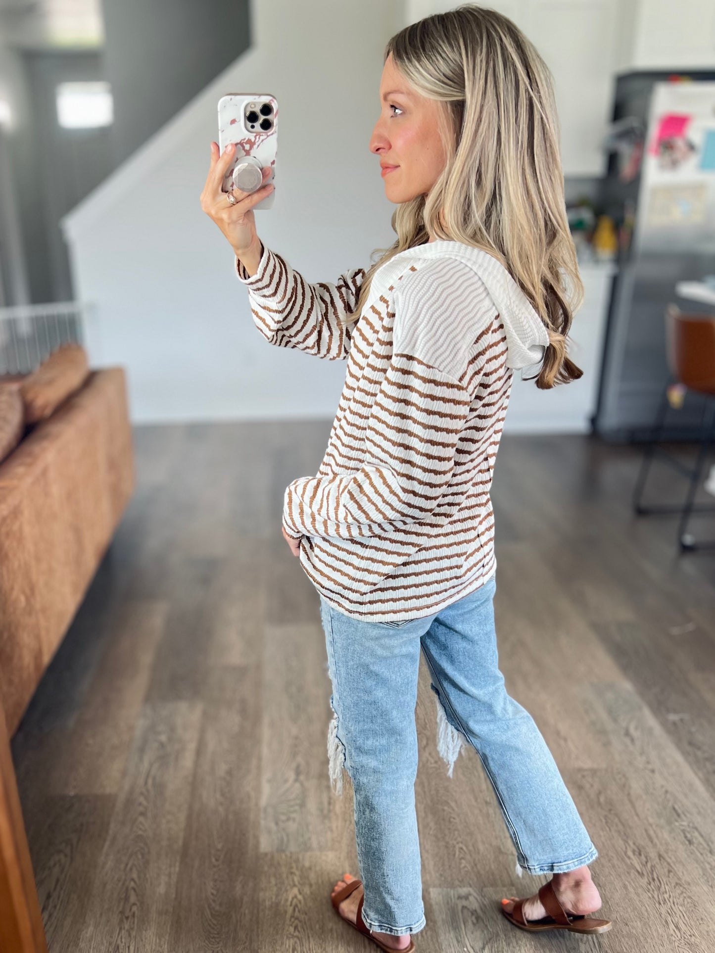 Kimber Stripe Hoodie