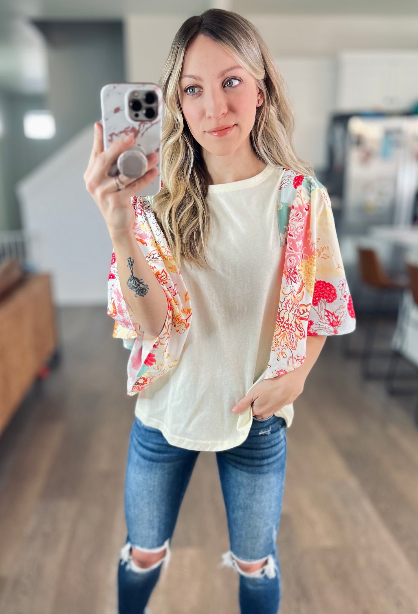 Melisha Floral Top