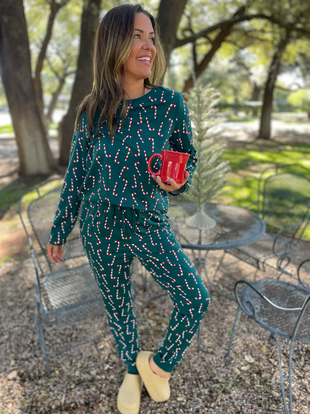PREORDER: Candy Cane Season Lounge Set