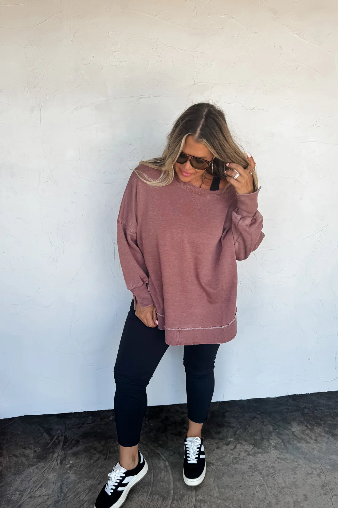 PREORDER: Jess Washed Sweatshirt // eta late Nov
