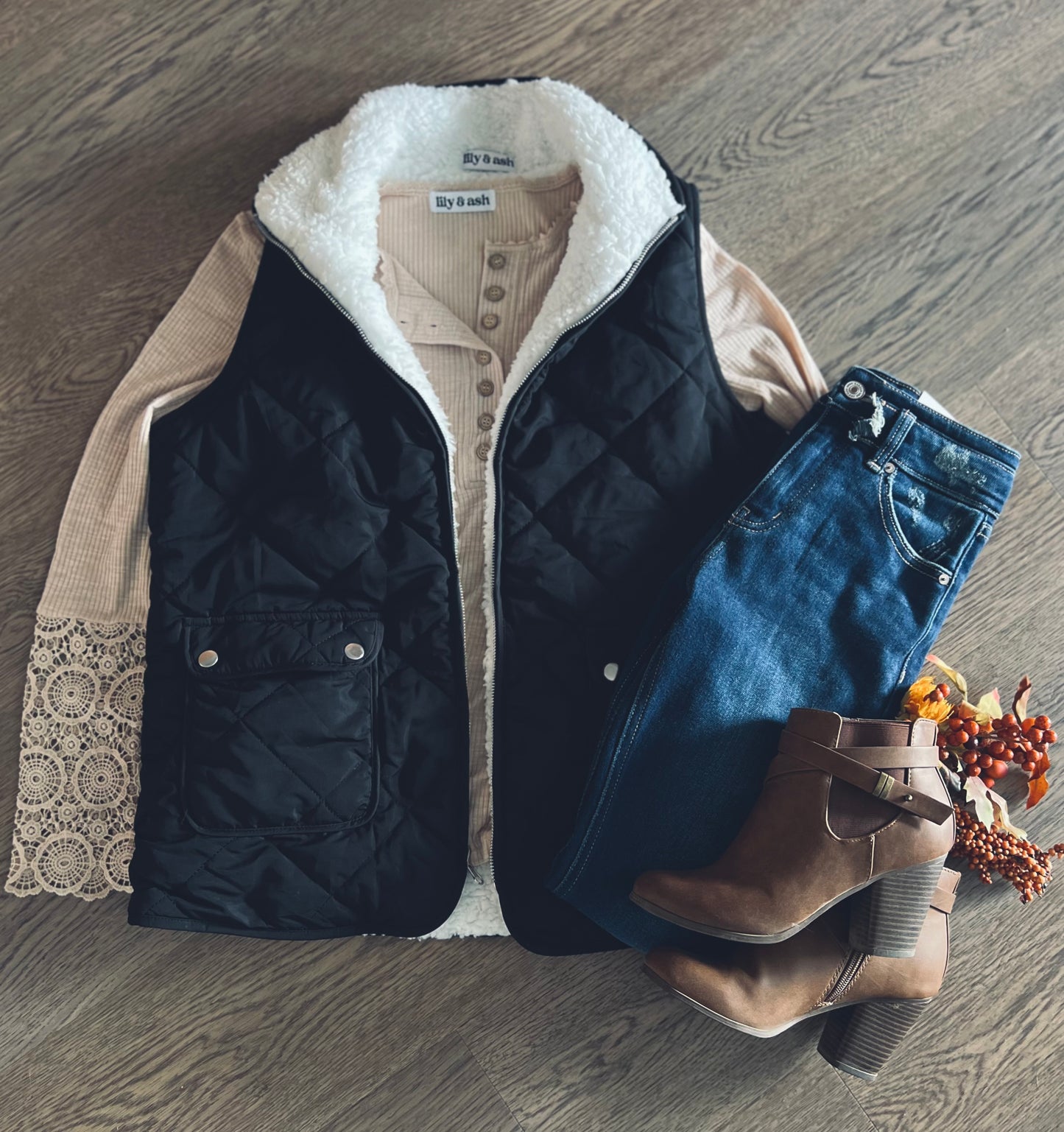Stay In Quilted Vest