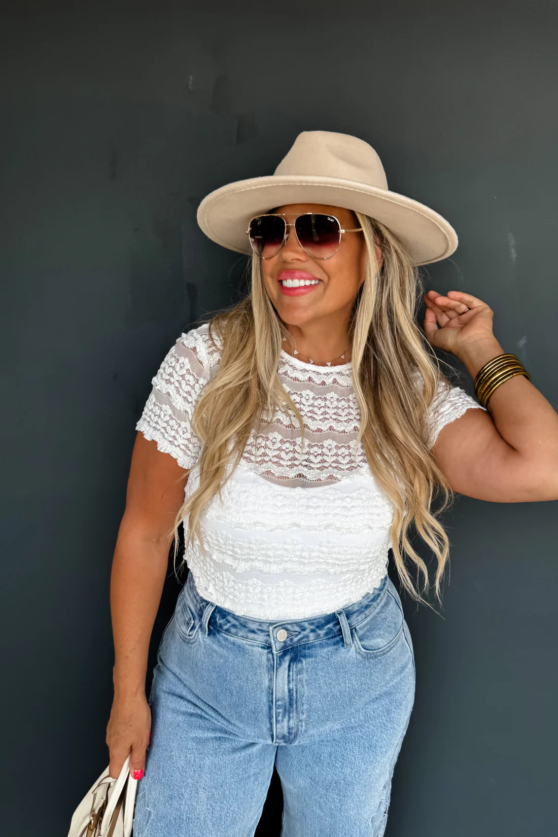 Rosalie Lace Top Preorder