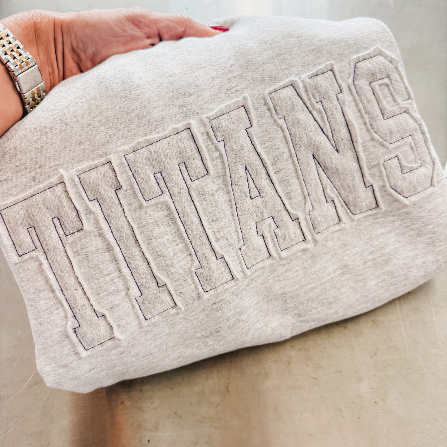 Applique Custom Sweatshirt Preorder // ships in 3 weeks