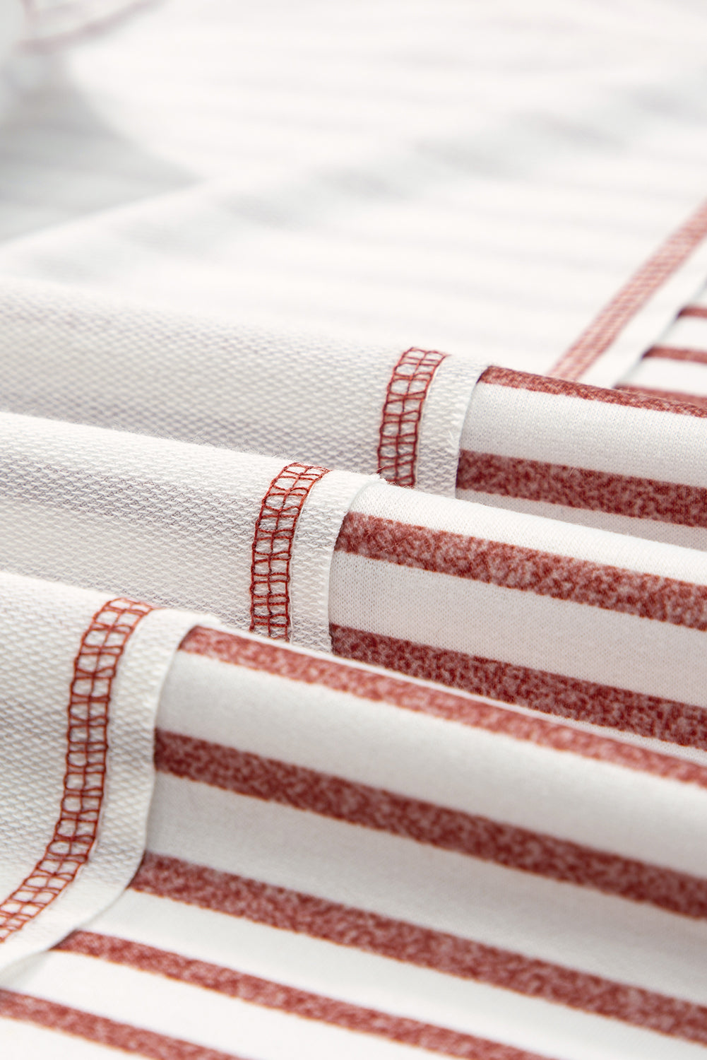 Candace Striped Round Neck Tank