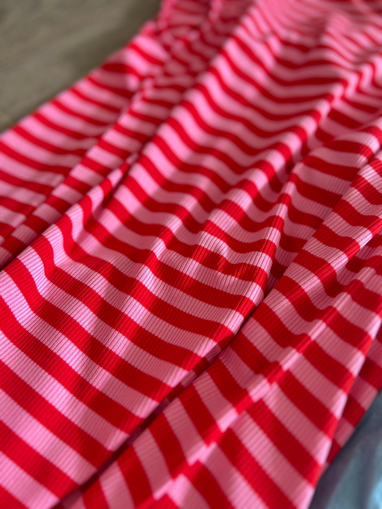 Etta Striped Cap Sleeve Top