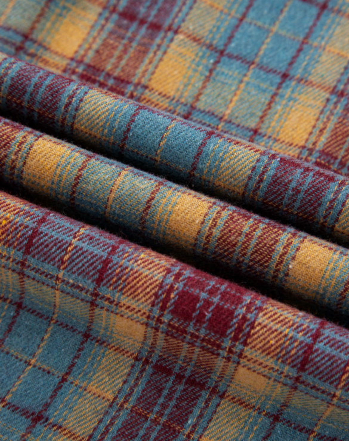 Mabel Plaid Henley