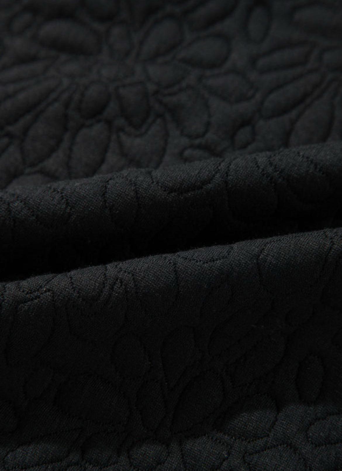 Quilted Floral Bomber Jacket