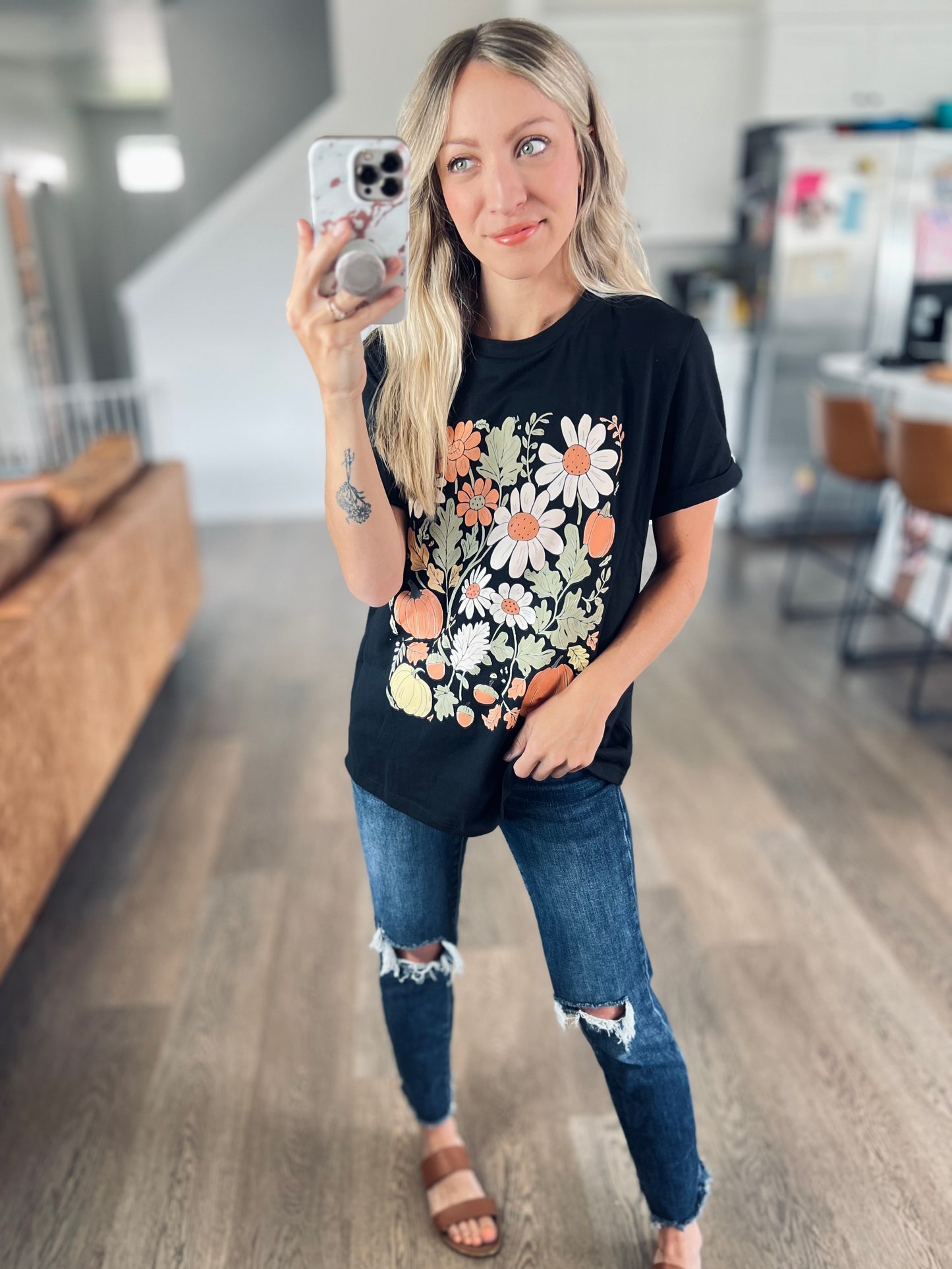 Harvest Floral Tee Preorder