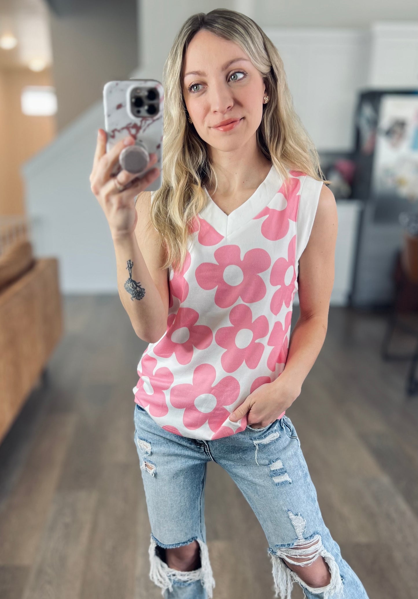 Pink Power Tank