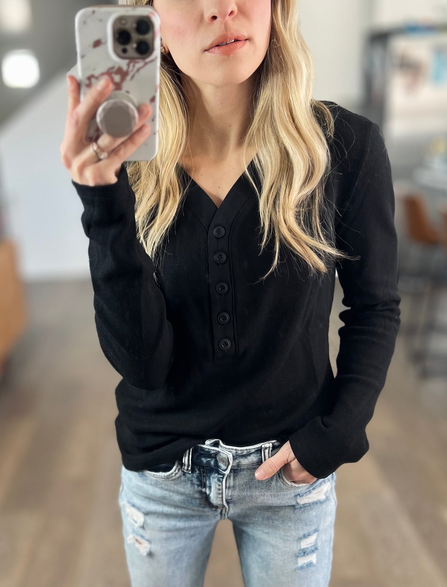 Lena Henley in Black