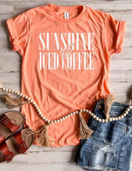 PREORDER: Sunshine & Iced Coffee Tee