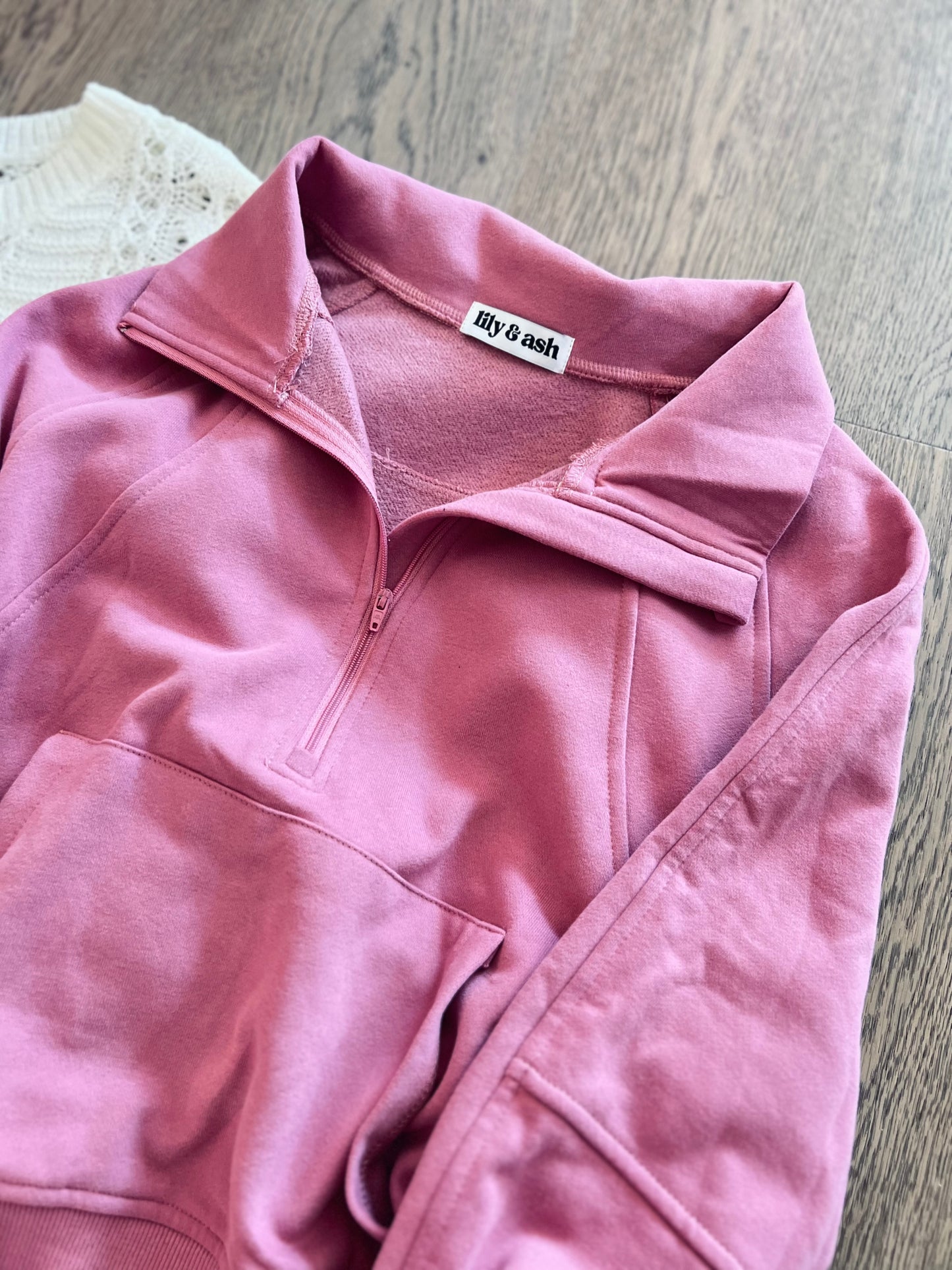 Elmwood Pullover in Mauve