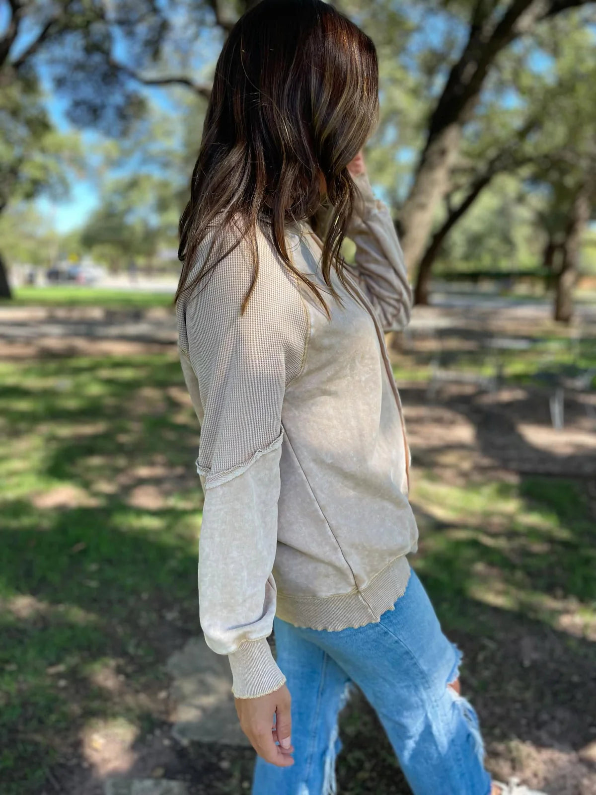 New Favorite Mineral Wash Pullover