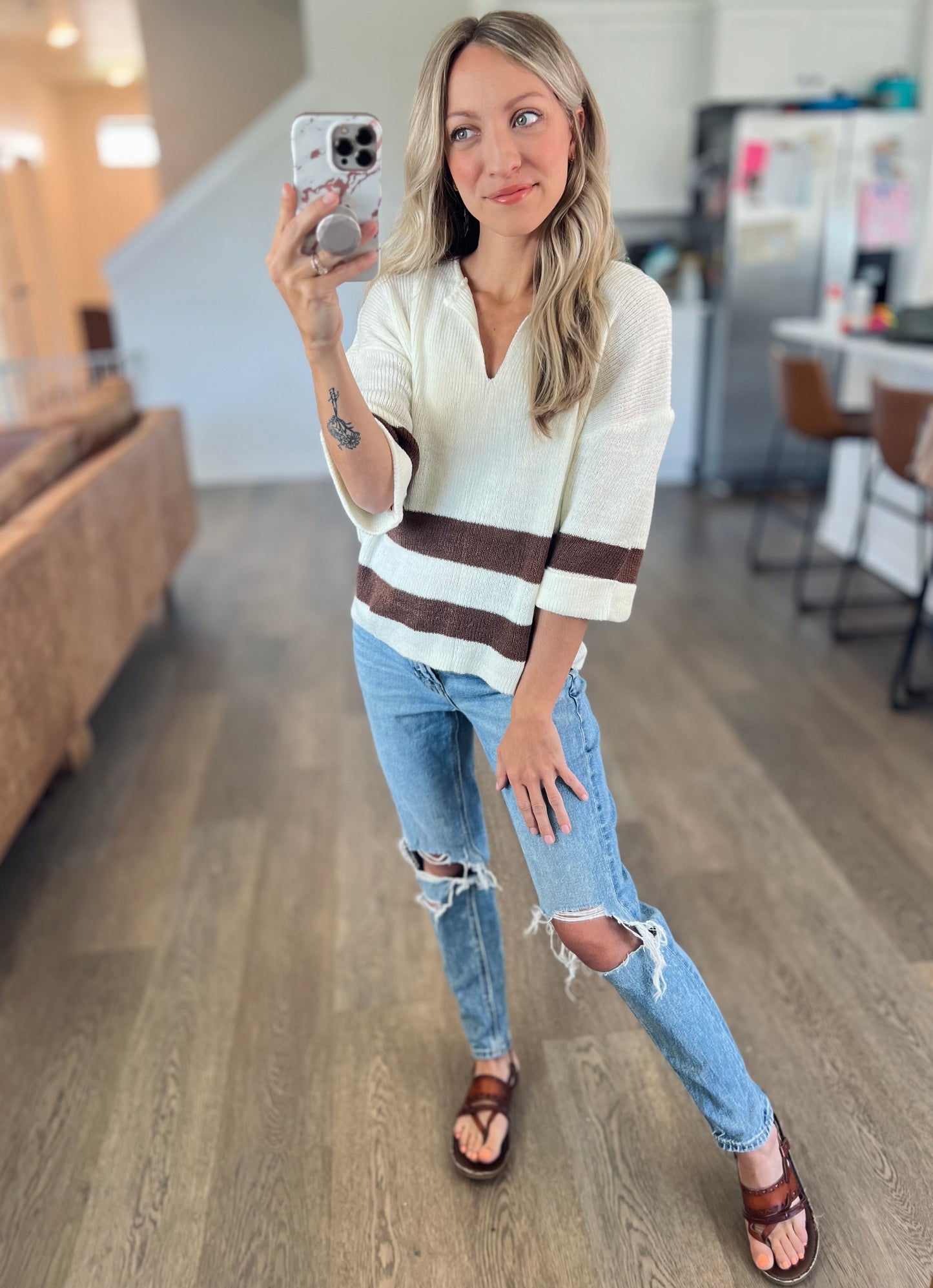 Les Stripe Sweater
