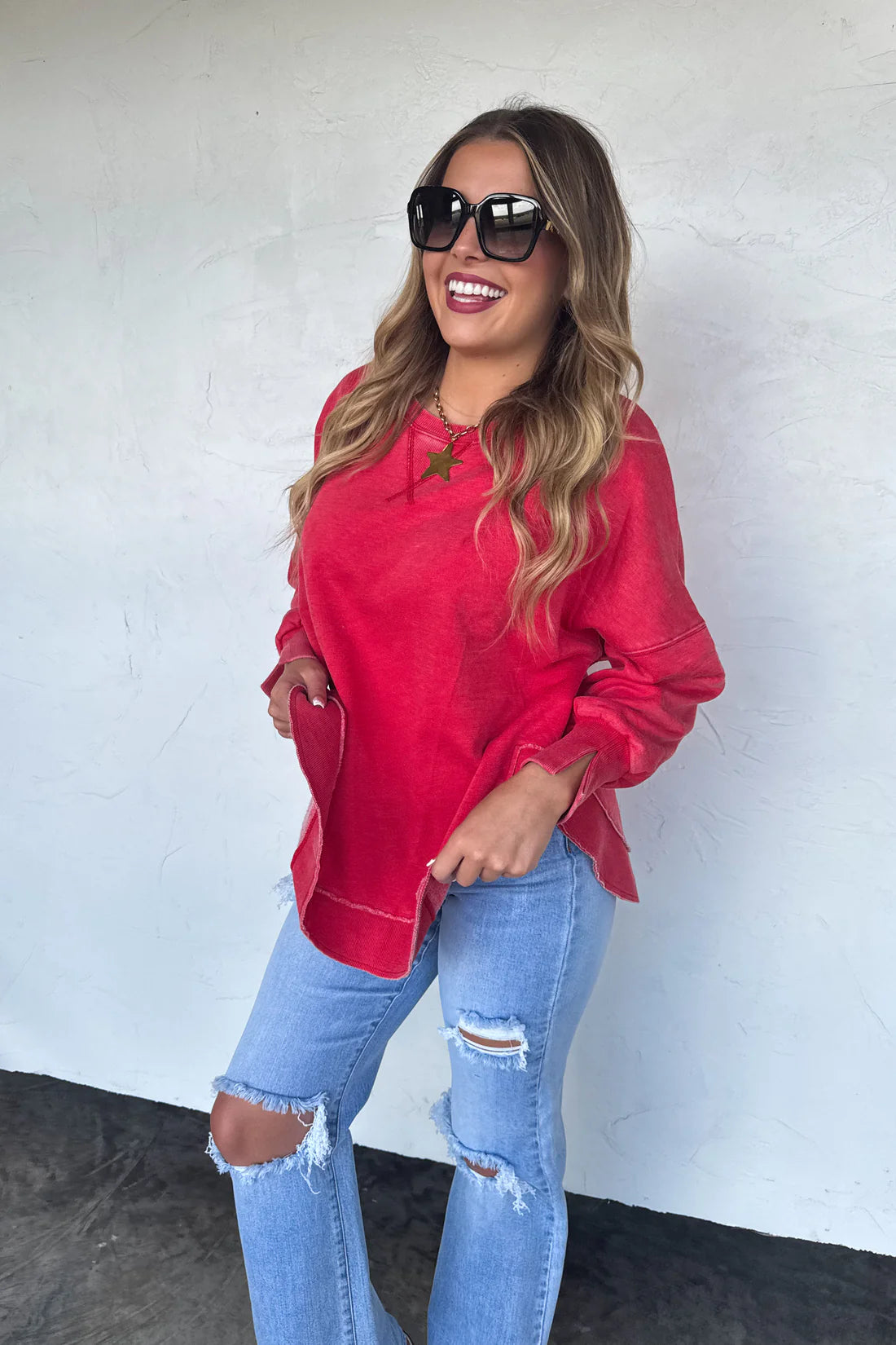 PREORDER: Jess Washed Sweatshirt // eta late Nov