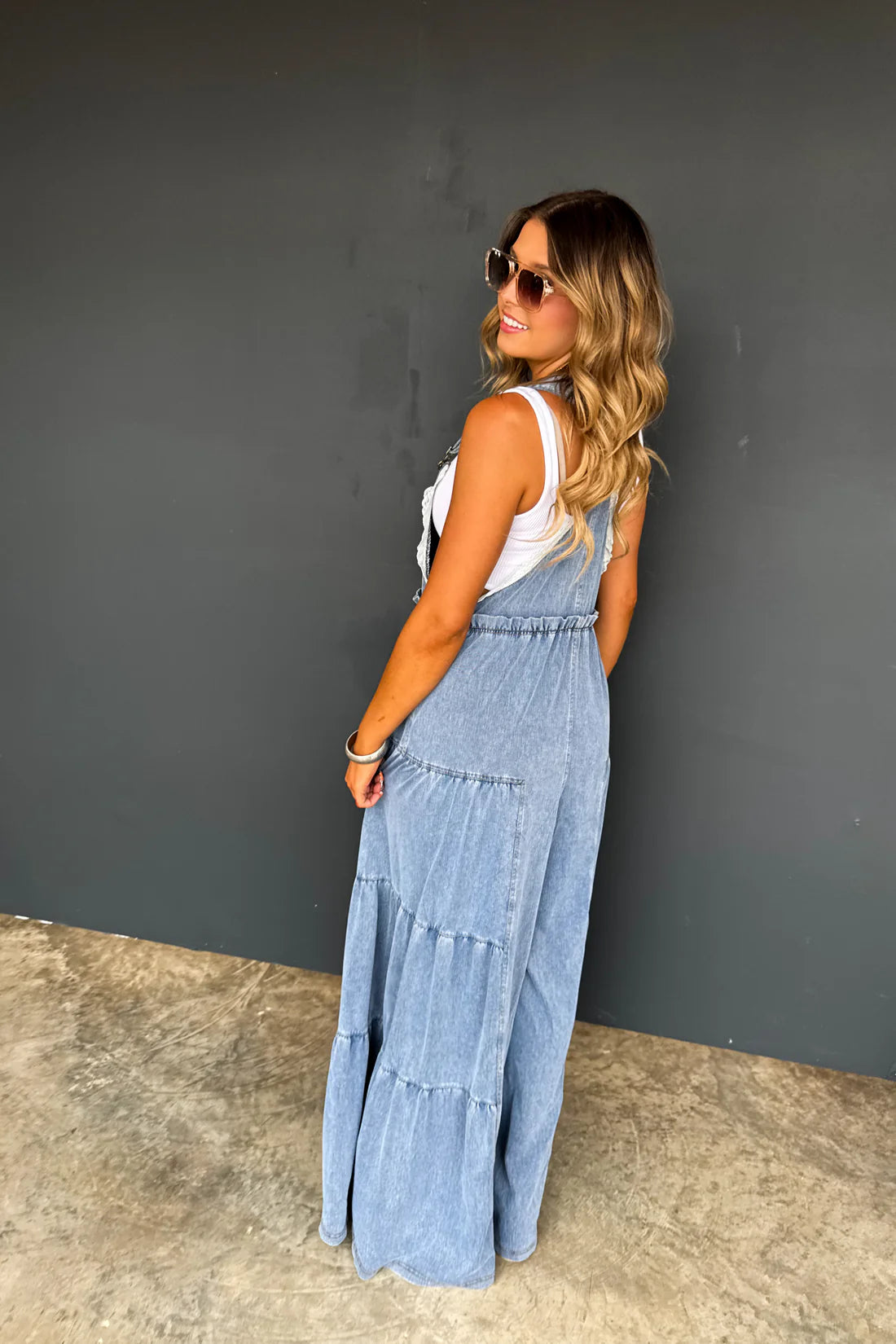 PREORDER: Boho Lace Denim Overalls // eta May