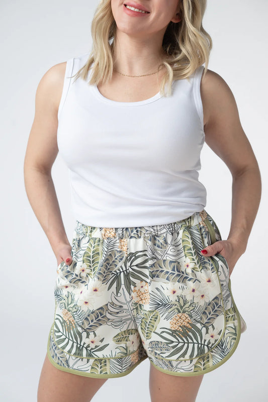 PREORDER: Dolphin Shorts - Pineapple Leaf // eta May