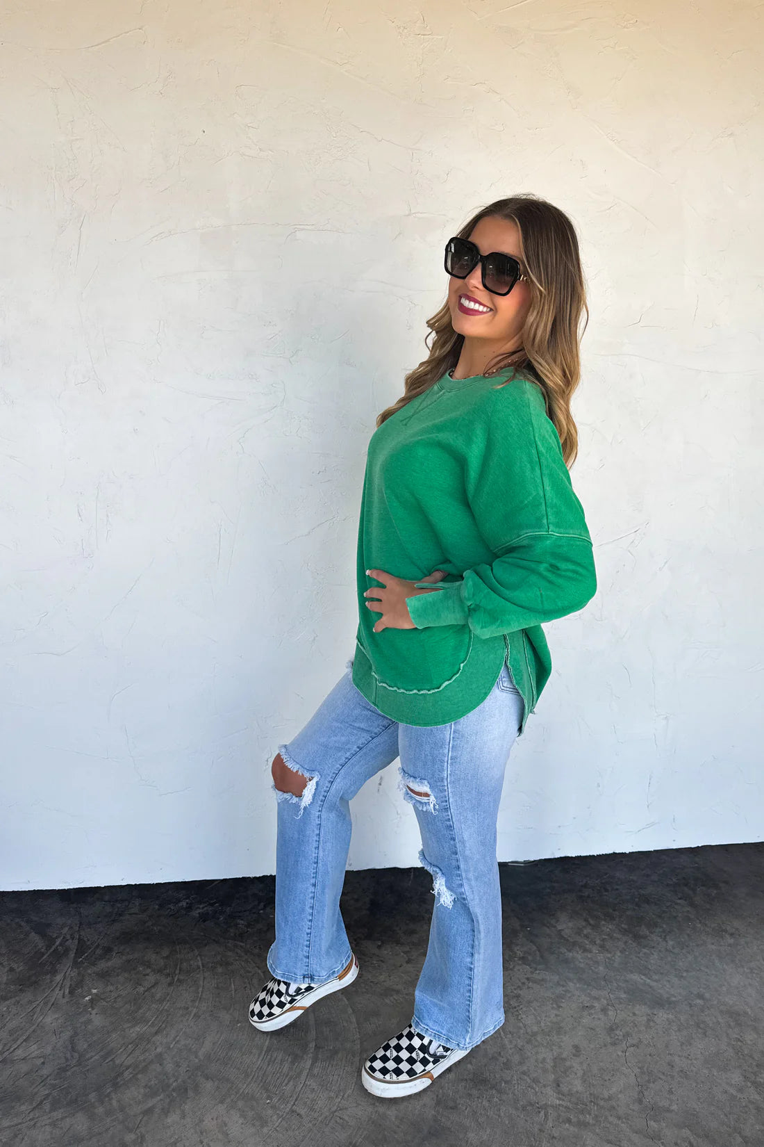 PREORDER: Jess Washed Sweatshirt // eta late Nov