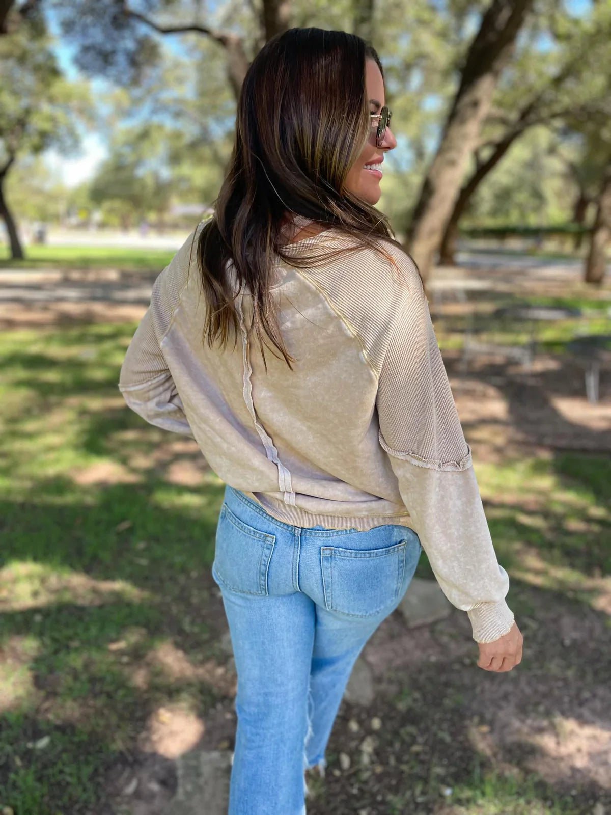 New Favorite Mineral Wash Pullover