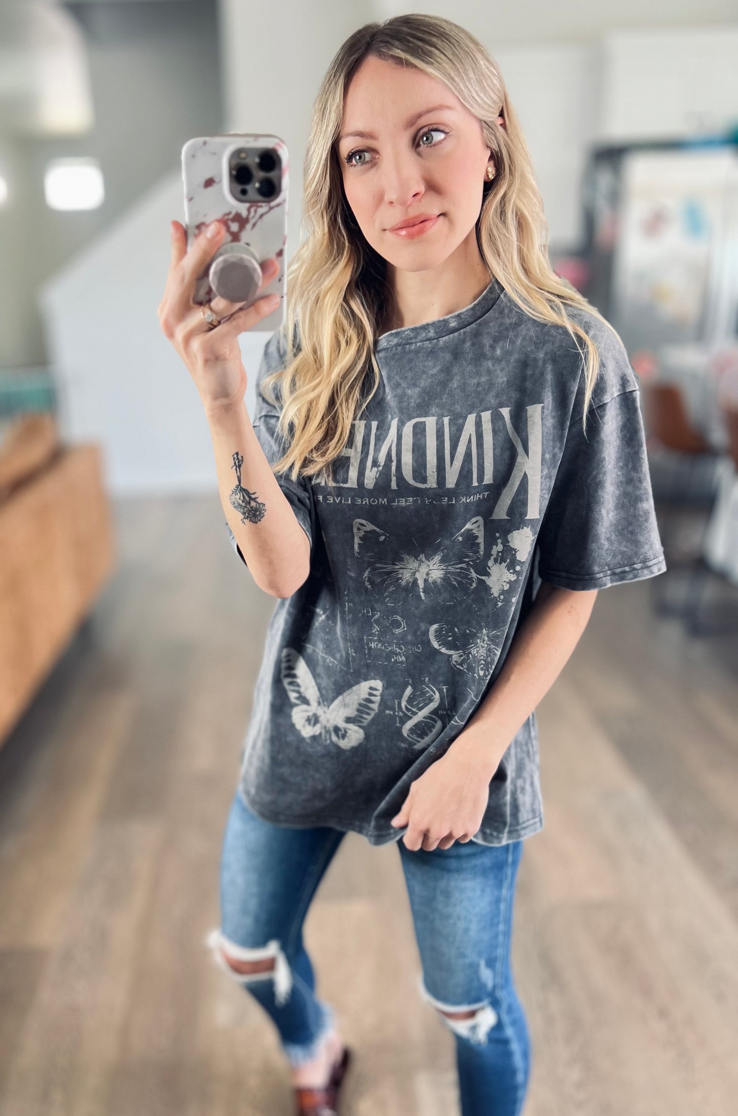 Kindness Vintage Wash Tee
