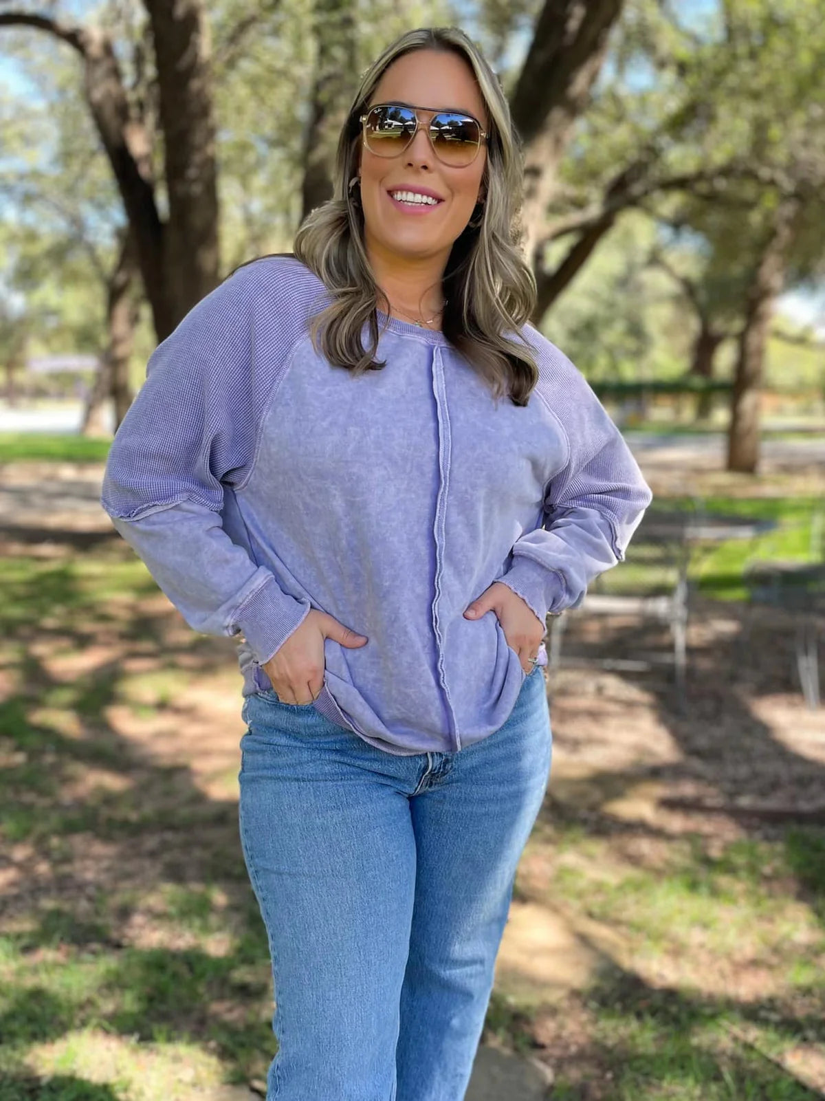 New Favorite Mineral Wash Pullover