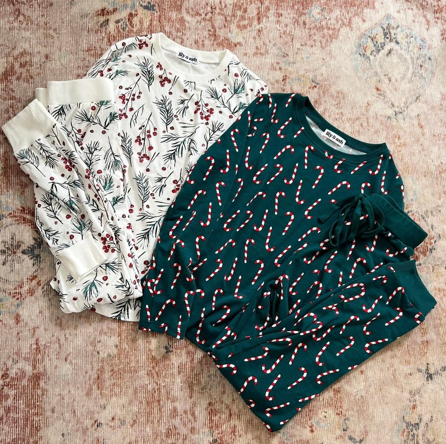 PREORDER: Candy Cane Season Lounge Set