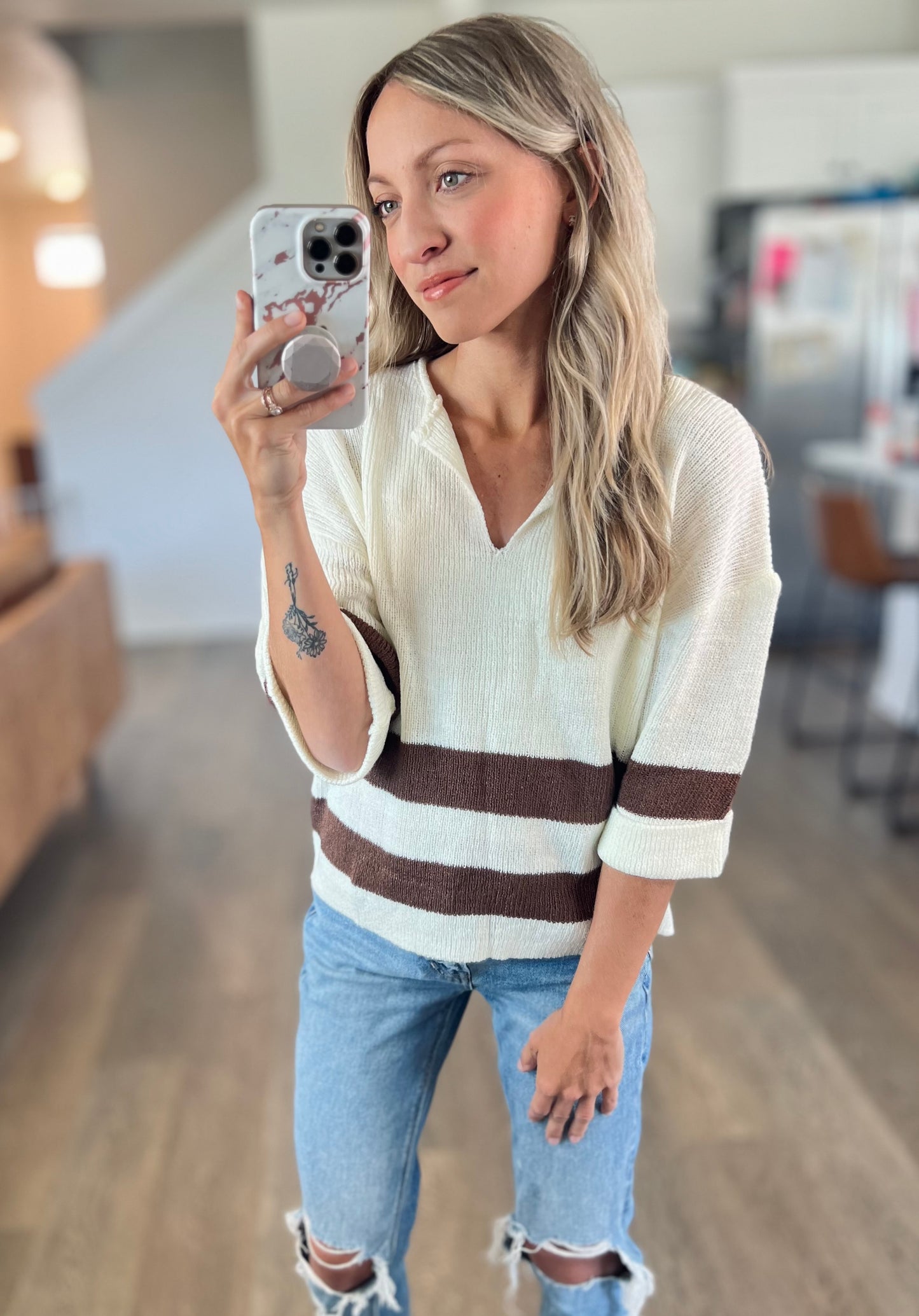 Les Stripe Sweater