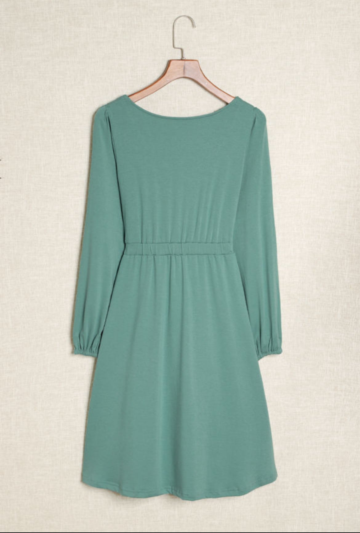 Cora Long Sleeve Button Down Dress