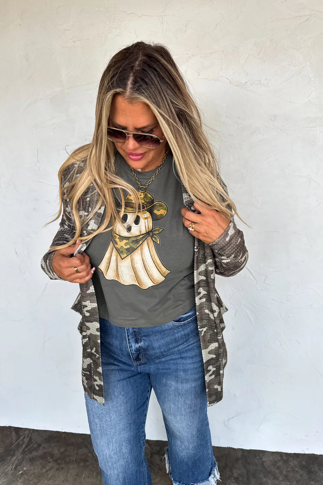 Camo Ghost Tee Preorder