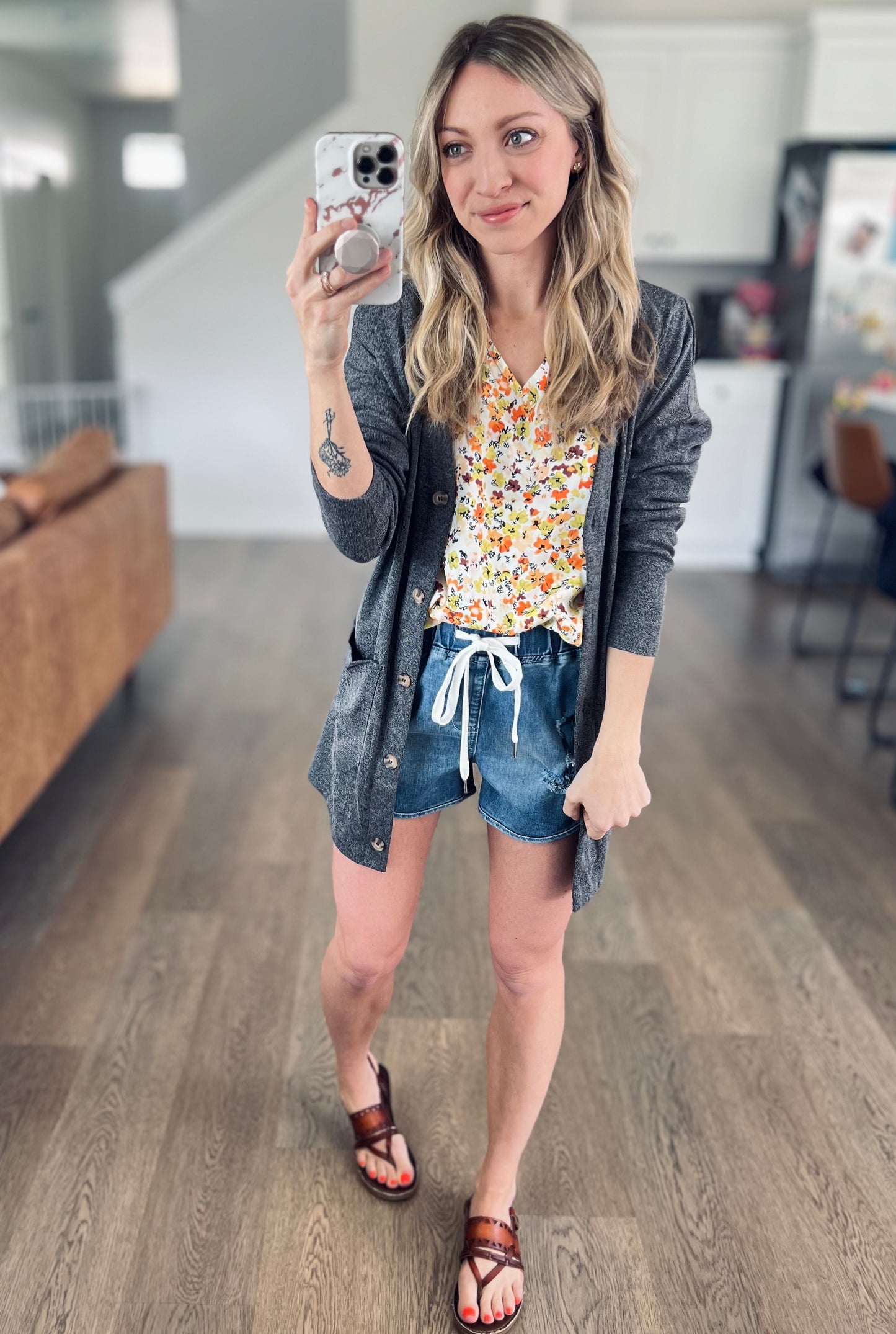 Current Favorite Cardigan in Dark Charcoal
