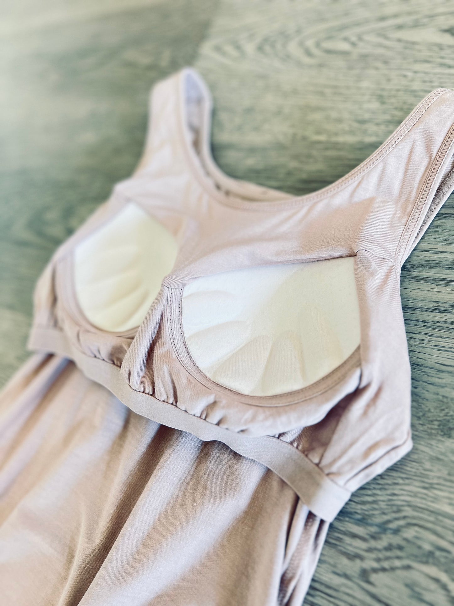 The Basics Modal Tank with Built in Bra