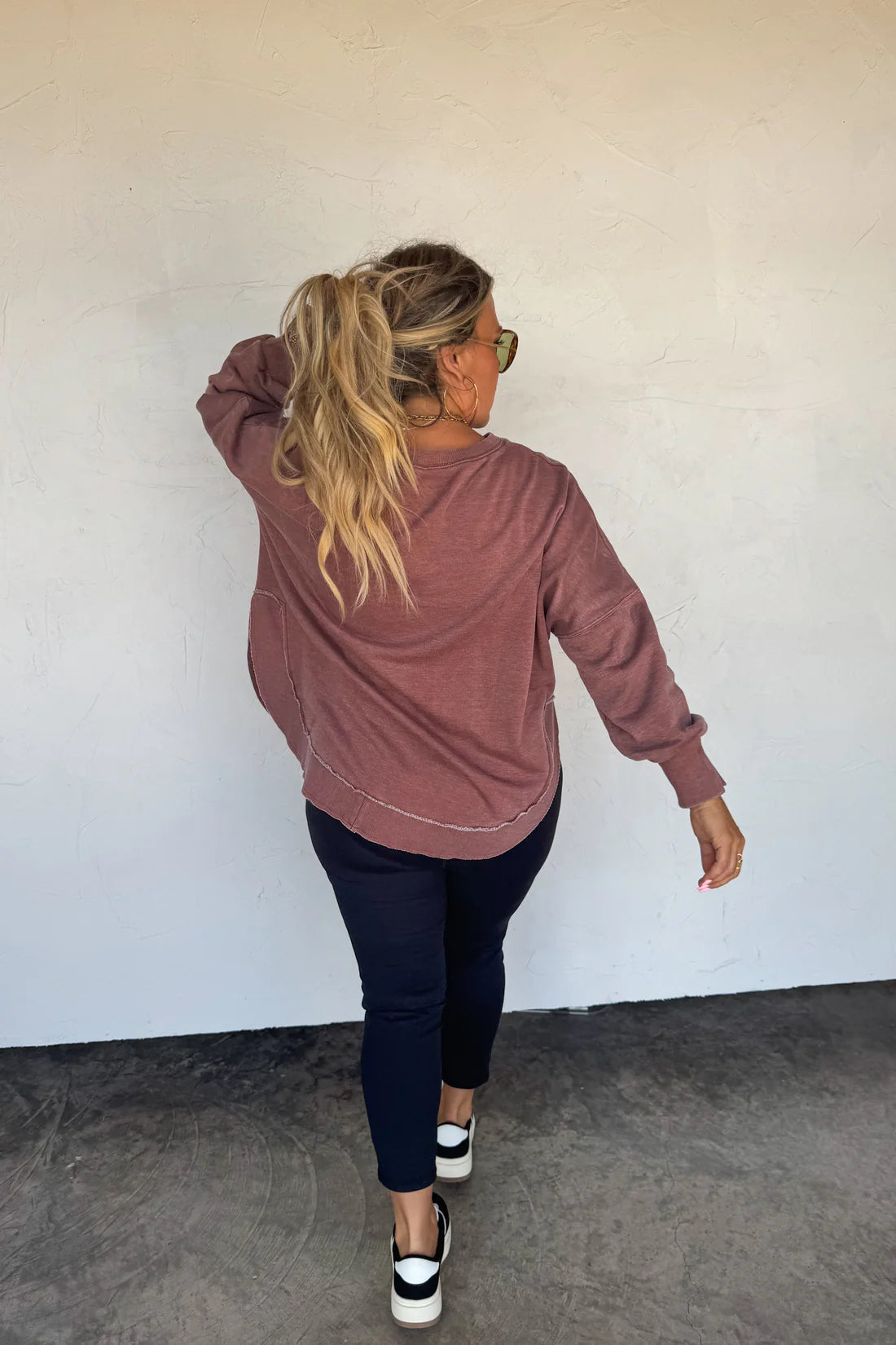 PREORDER: Jess Washed Sweatshirt // eta late Nov
