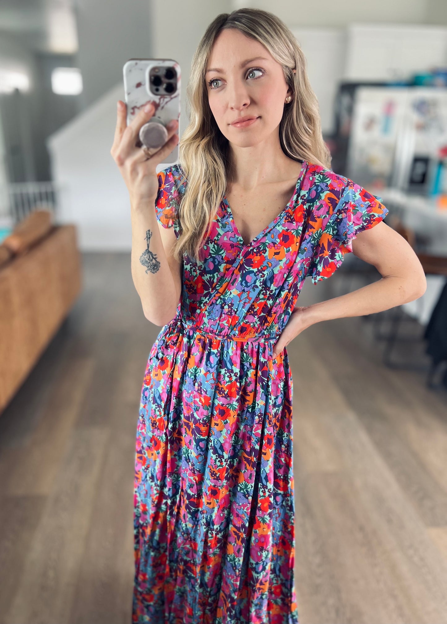 Meadow in May Maxi Dress