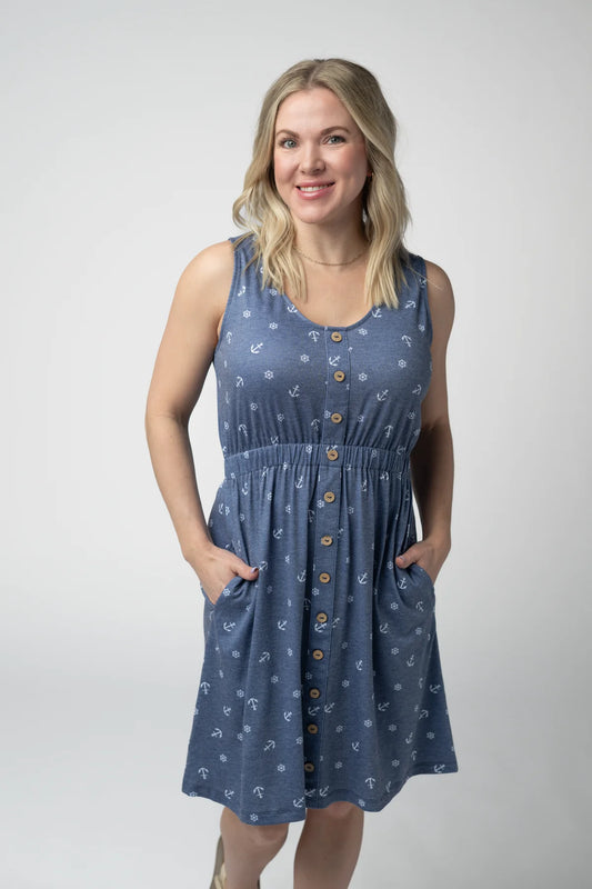 PREORDER: Beverly Button Dress // eta May