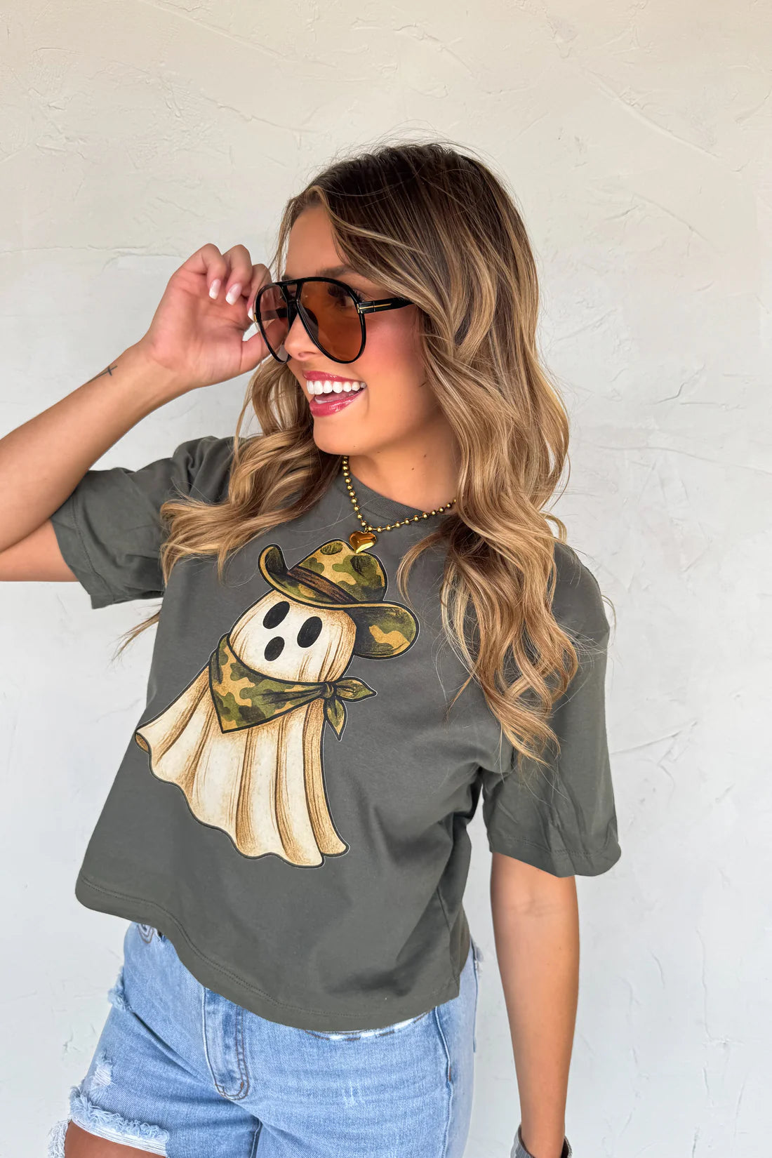 Camo Ghost Tee Preorder