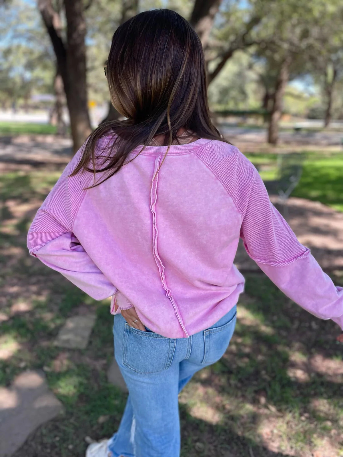 New Favorite Mineral Wash Pullover