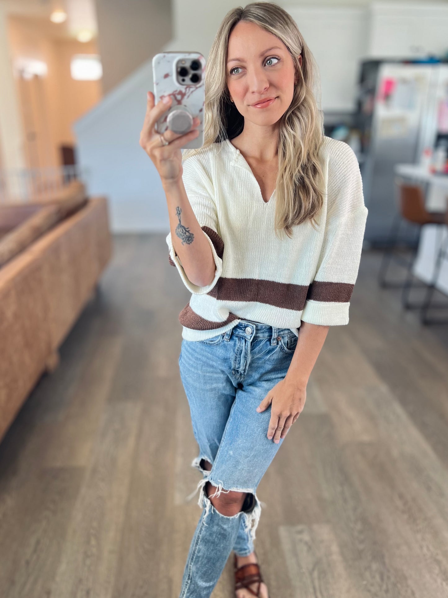 Les Stripe Sweater