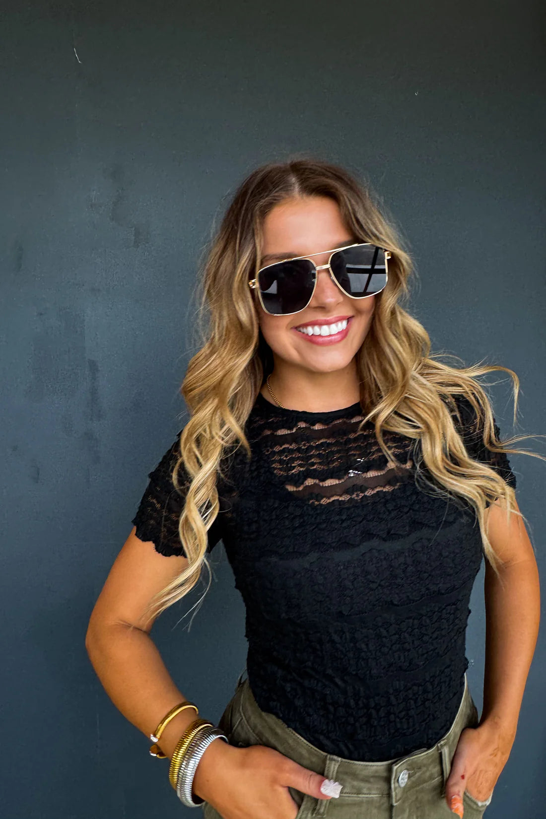 Rosalie Lace Top Preorder