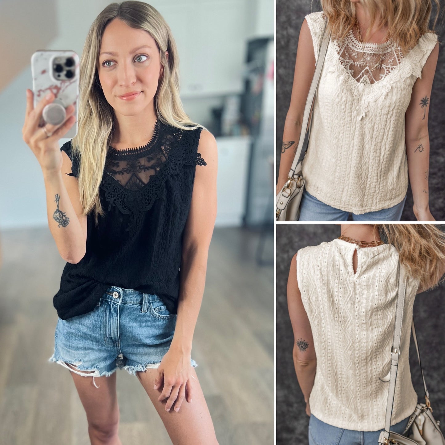 Gemma Lace Top