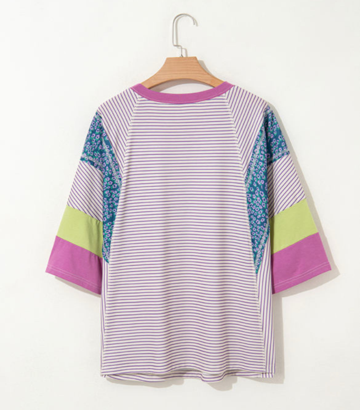 Lavender Fields Stripe Top