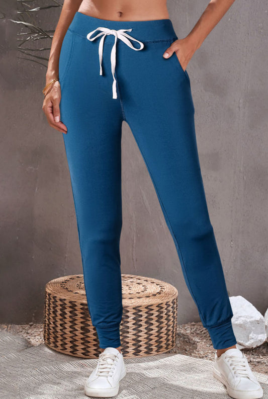 Moving Up Active Joggers in Seal Blue
