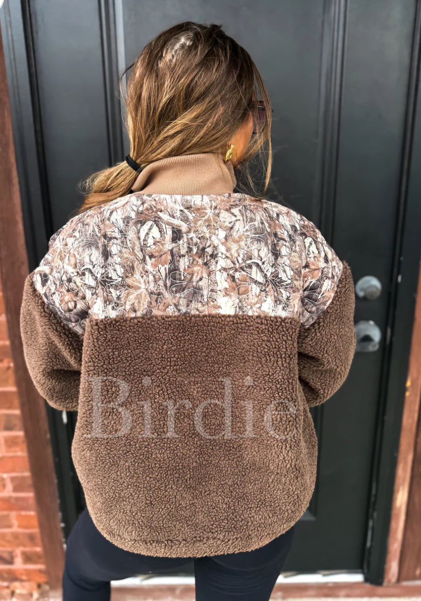 *limited* Everwild Sherpa Camo Zip Preorder