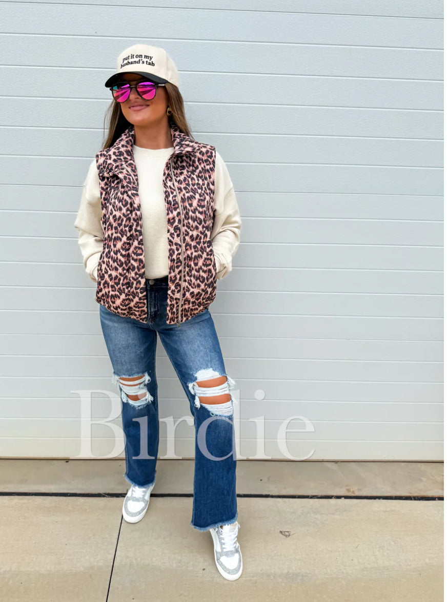 *limited* Leo Puffer Vest Preorder