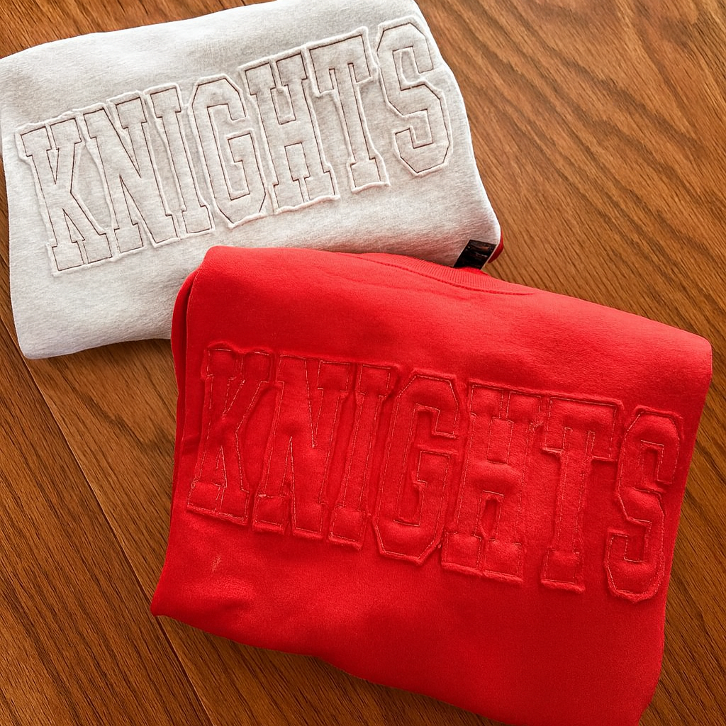 Applique Custom Sweatshirt Preorder // ships in 3 weeks