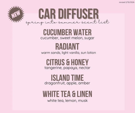 *SPRING scents added* Essential Oil Diffusers in Assorted Scents Preorder