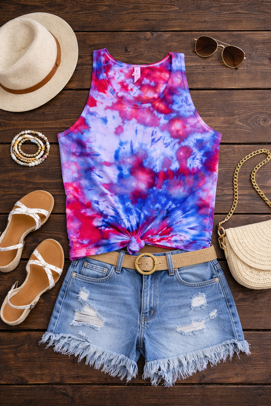 PREORDER: Patriotic Tie Dye