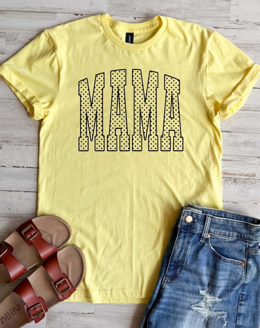 PREORDER: Mama Polka Dot Colors Tee