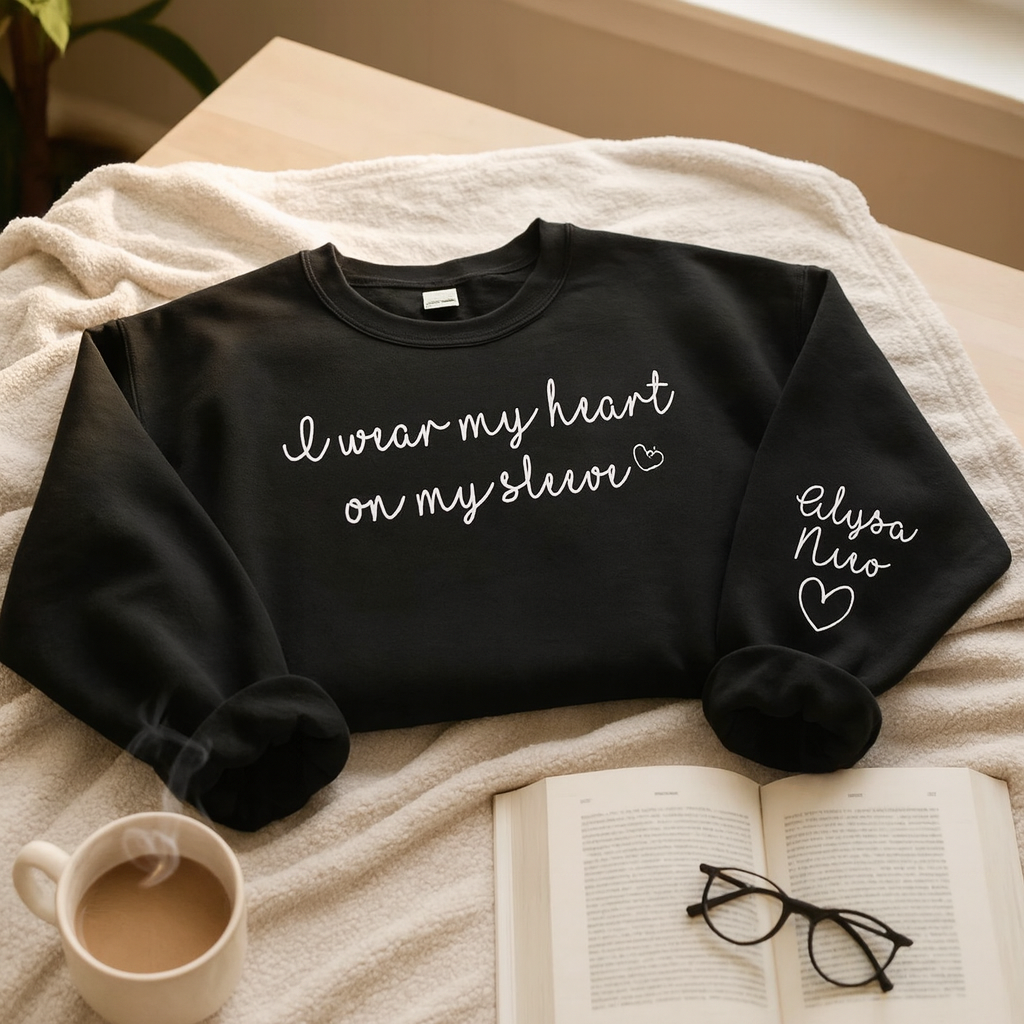 PREORDER: Heart on Sleeve (print // custom)